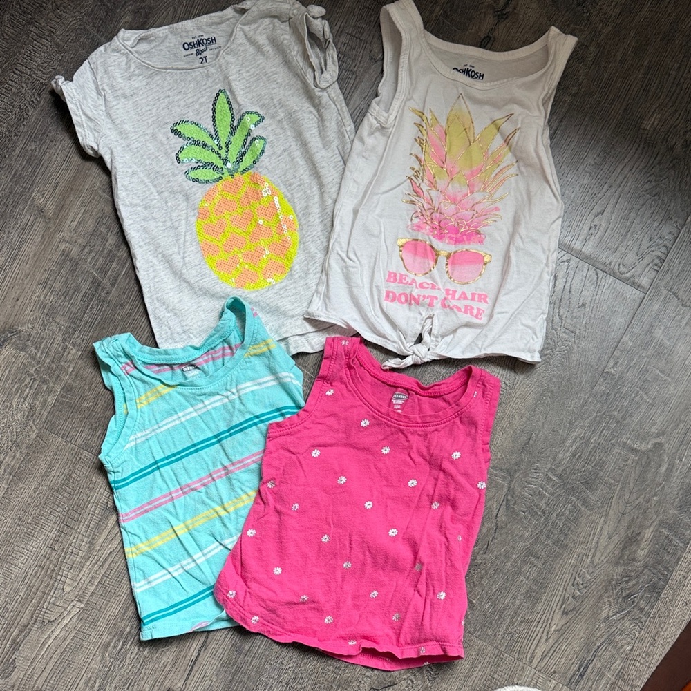4 pack summer shirts